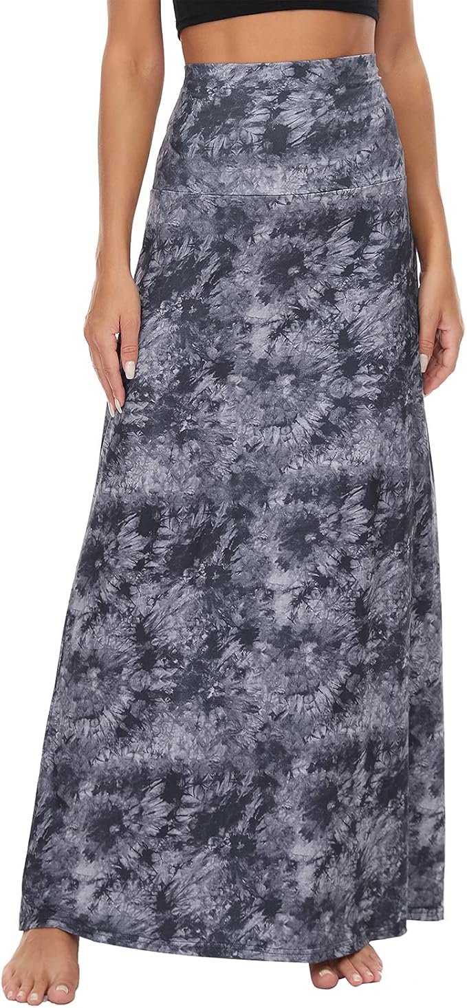 Womens Maxi Skirts Long Skirt High Waist Maxi Dresses